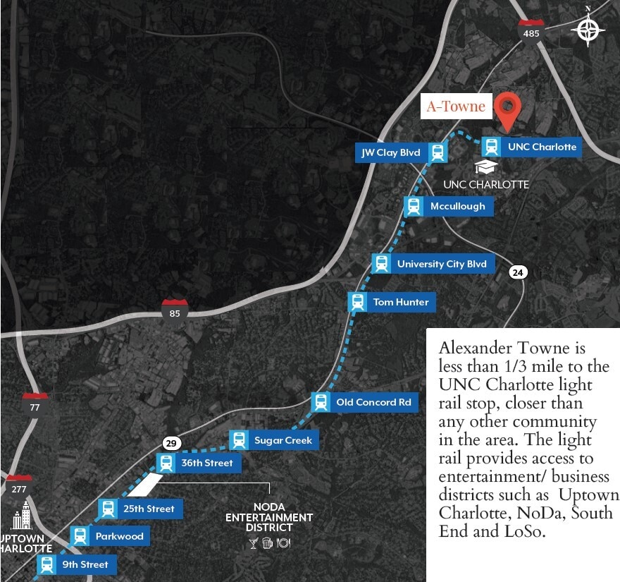 Proximity to Blue rail line - 541 Lex Dr