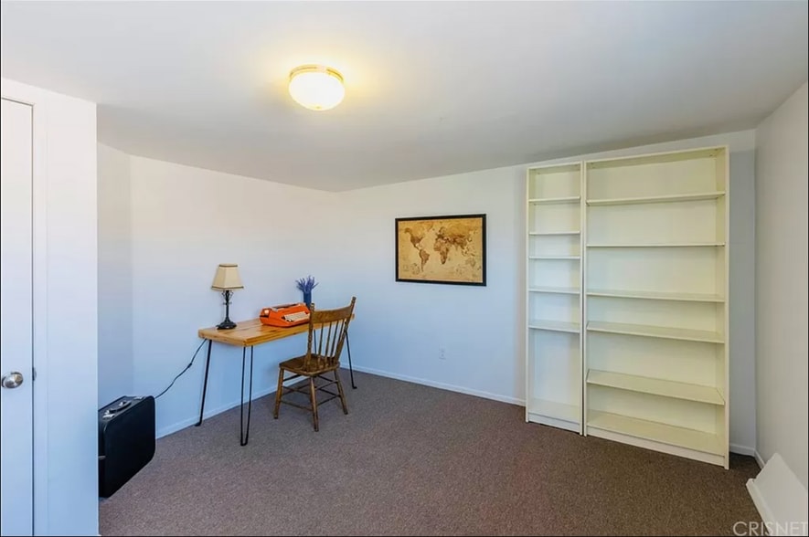 Large finished attic space with AC, power, and view of Griffith Observatory - 1554 N Hobart Blvd