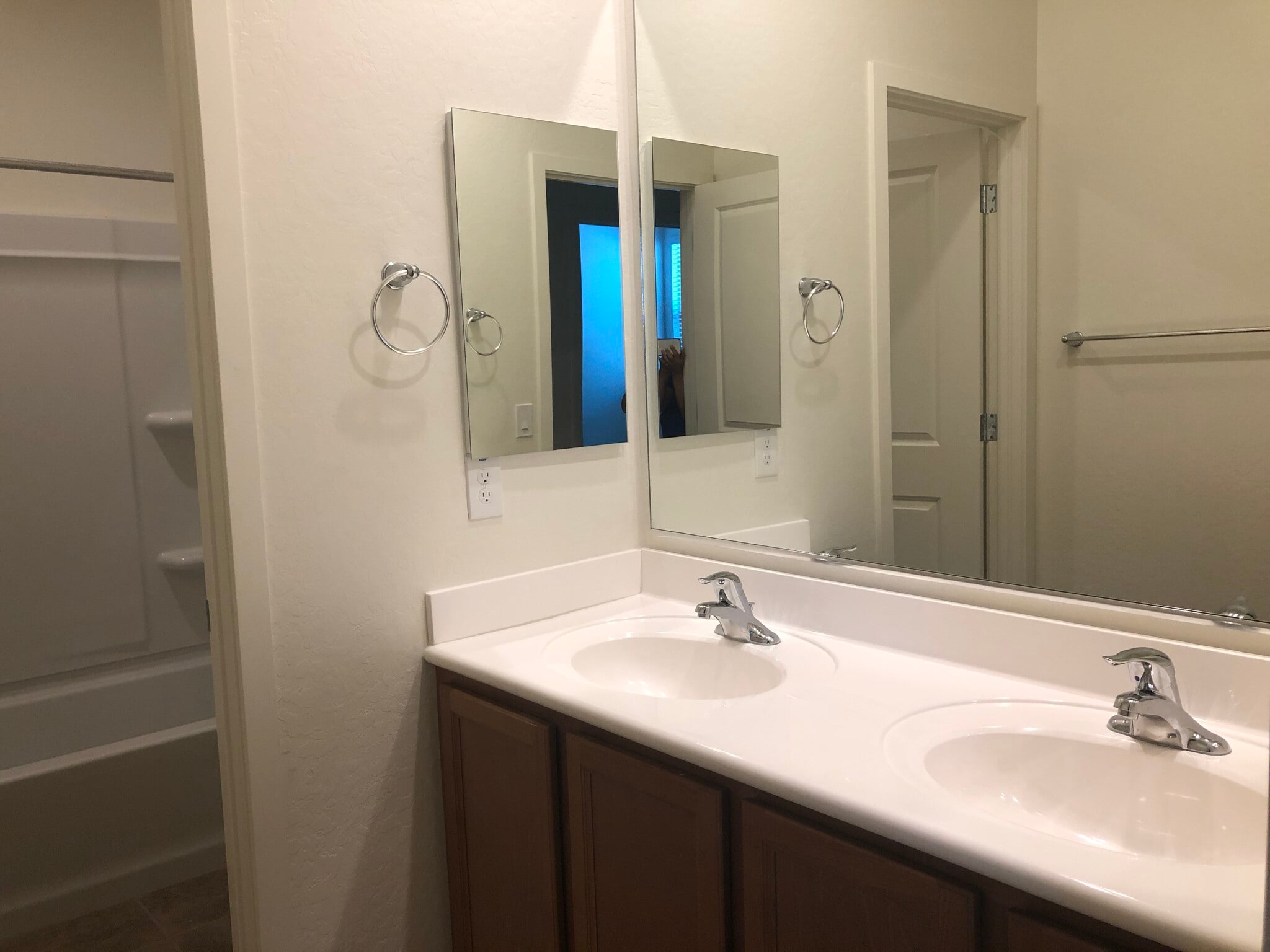 Hall bathroom - double vanity. - 2185 S 237th Dr