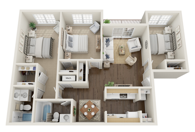 Floorplan - Village Square of Searcy