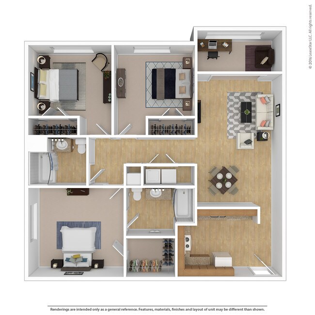 Floorplan - Swathmore Court Apartment Homes