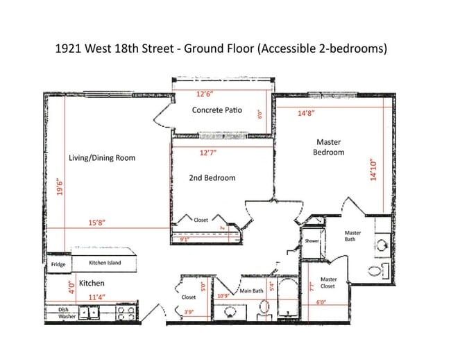 Floorplan - Pointe West Apartments