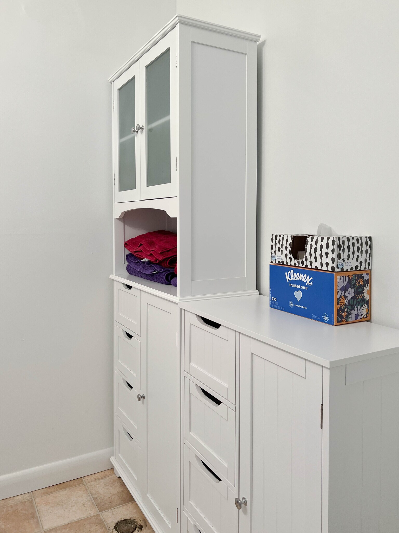 Half Bathroom with Ample Storage - 508 Wellham Ave