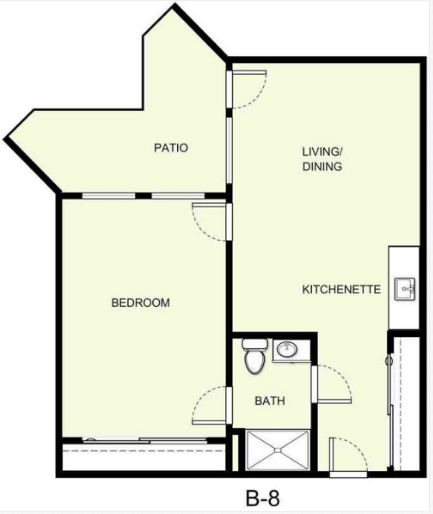 Floorplan - Asher Point Independent Living of Texarkana