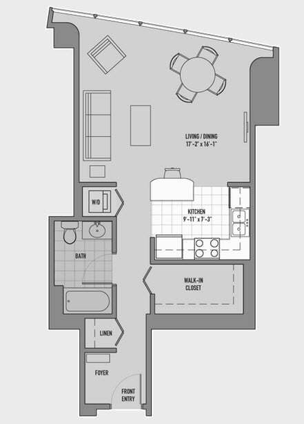Floorplan - Atwater Apartments