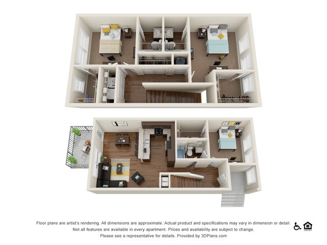 Milledge 3x3 - The Retreat at Corvallis