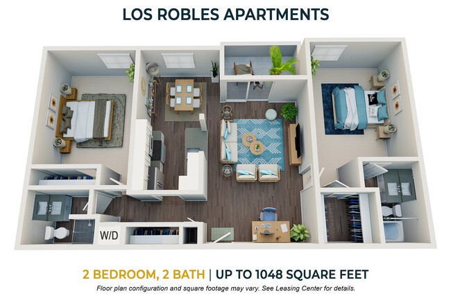 Floorplan - Los Robles Apartments