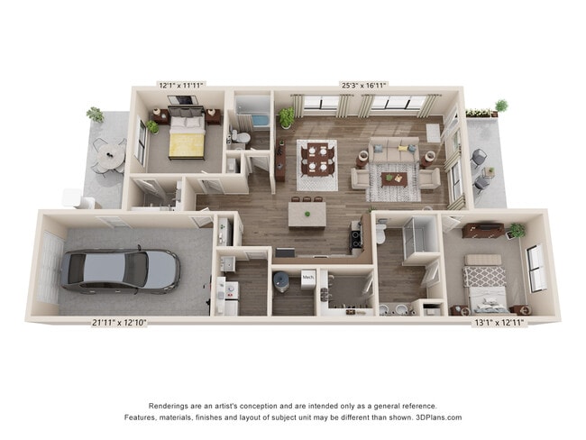Floorplan - Randall Residence at Gateway Park