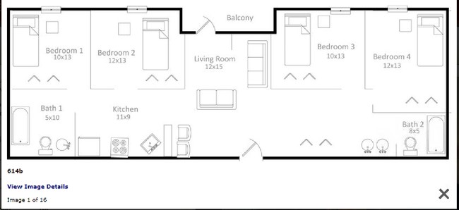 4BR/2BA - 614 Langdon St