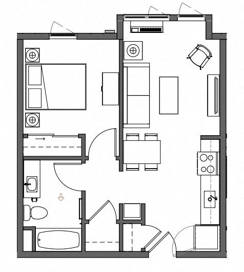 Floorplan - Crescent Court