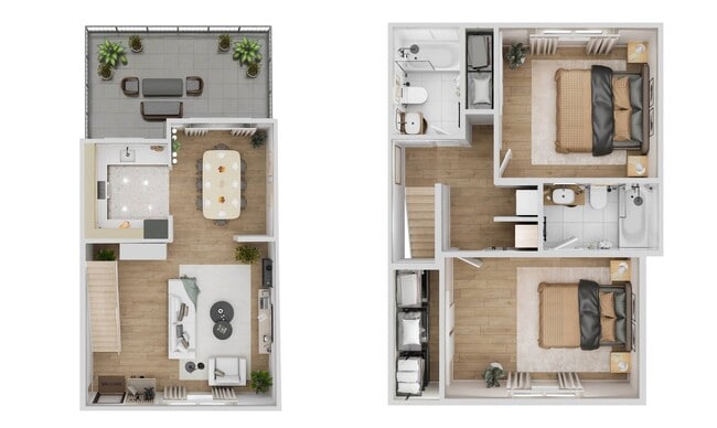 Floorplan - Judson Terrace Townhomes