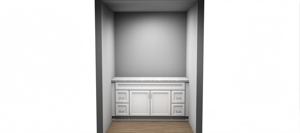New Guest Bathroom Vanity CAD Drawing - 304 Titleist Ct