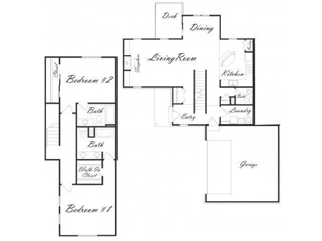 Floorplan - Stone Ridge Estates Apartments & Duplexes