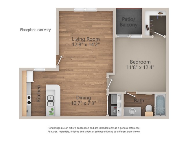 Floorplan - Arbors at Wolf Pen Creek Apartments