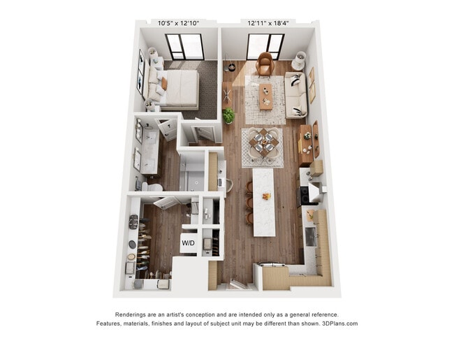 Floorplan - 2800 Taylor