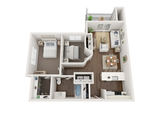 Floorplan - Haven Apartments