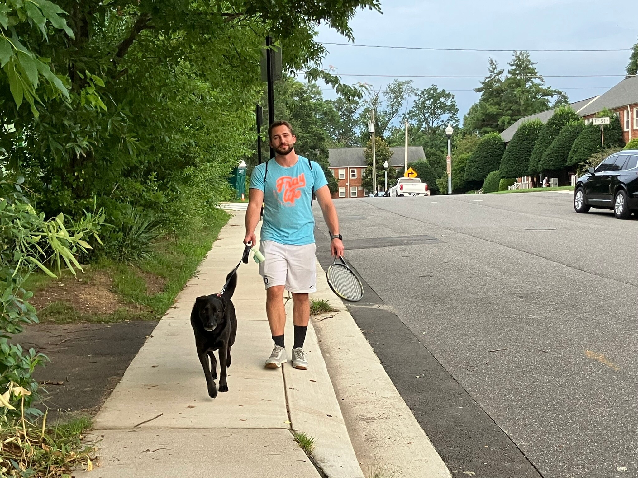 Neighborhood is dog-friendly (shout-out to the models!)s - 3741 4th St N
