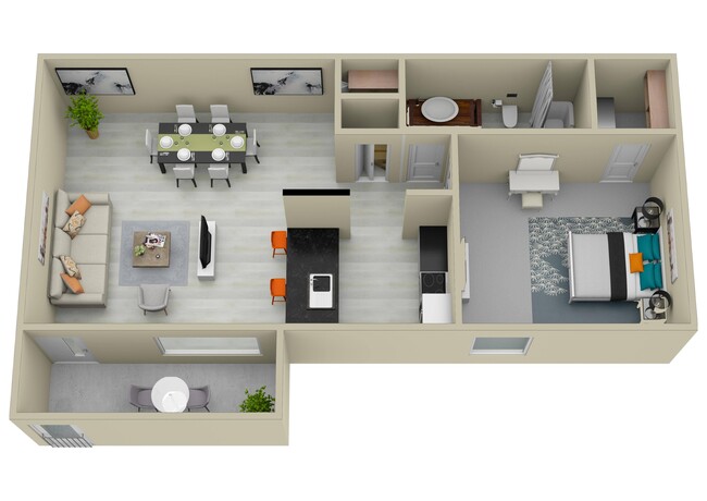 Floorplan - Elevation Hoover