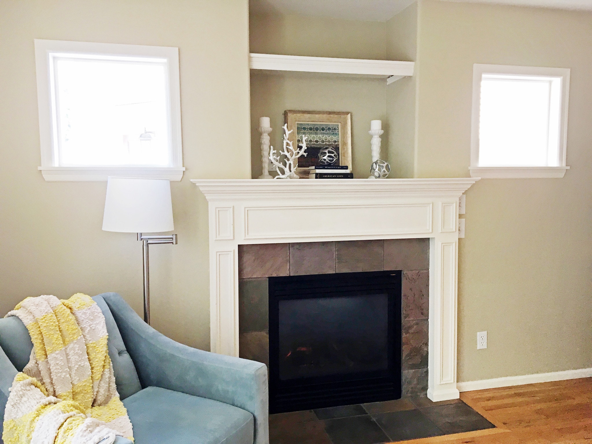 gas fireplace - 12713 Greenwood Ave N