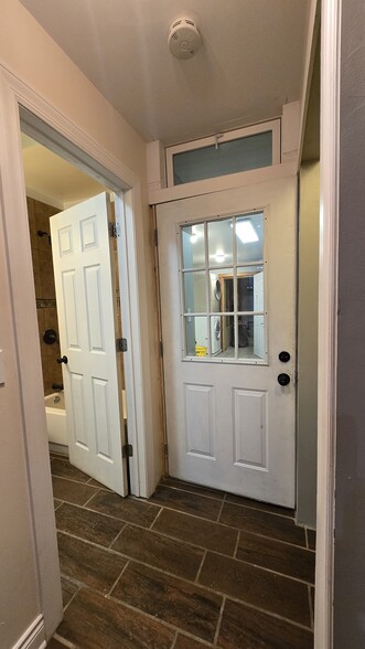 Bathroom and back door - 2917 W 38th St