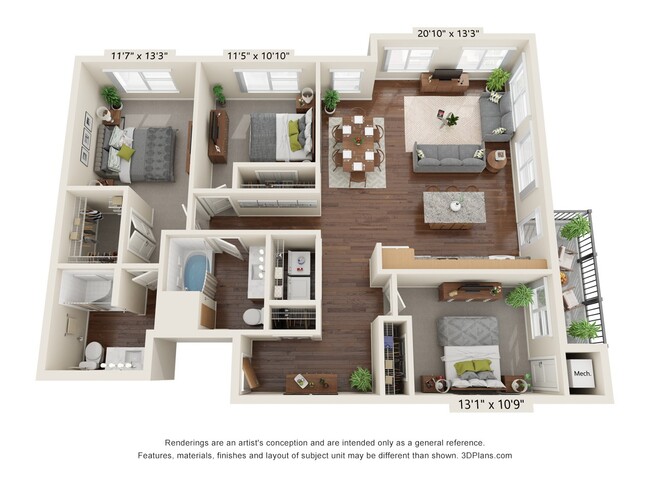 Floorplan - Orville Commons