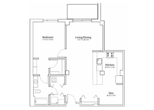 Floorplan - The Morgan at Loyola Station