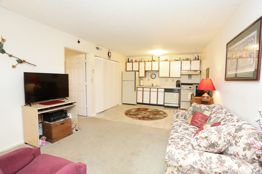 1BR, 1Ba- 450 SF - Living Room - Tyler Park Apartments