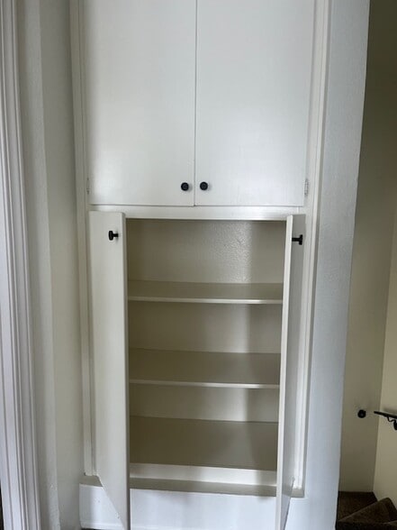 upstairs linen closet - 1225 N Broadway