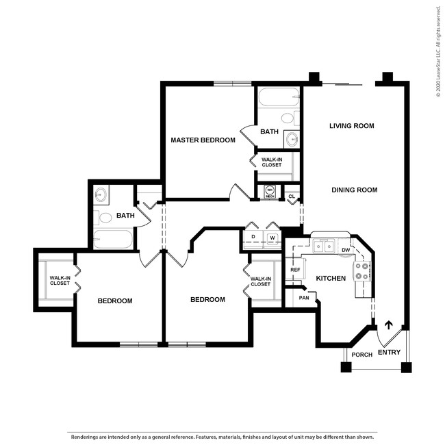 Floorplan - Venice Cove Apartments