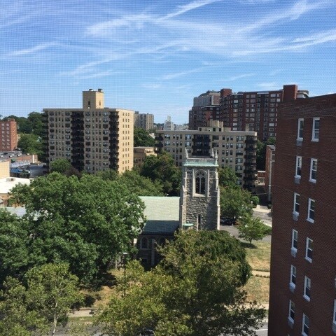Balcony view to the East - 444 Bedford Street