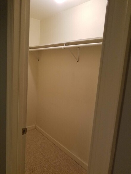 walk in bedroom closet - 3450 N Bosworth Ave
