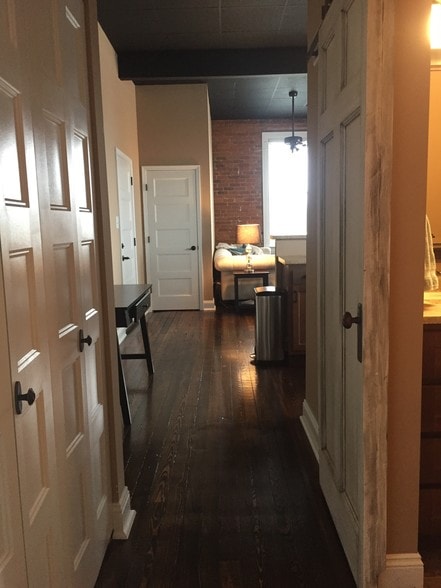 Original wood floors have been refinished - 119 E Columbia St