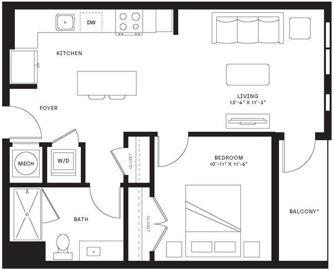 Floorplan - St Albans Lofts Residential