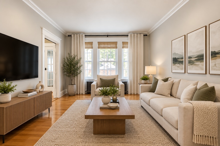 Living Room - 241 Beech St