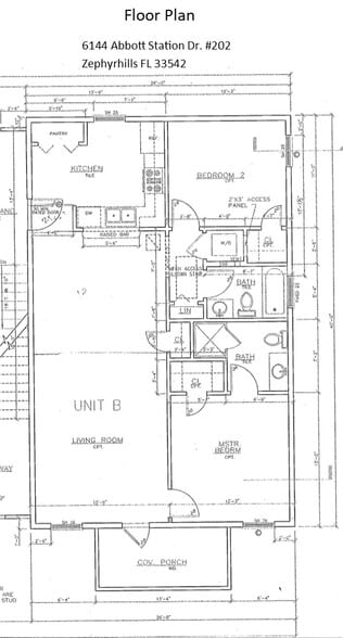 Floor Plan - 6144 Abbott Station Drive
