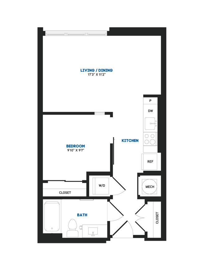 Floorplan - The Chase at Bryant Street