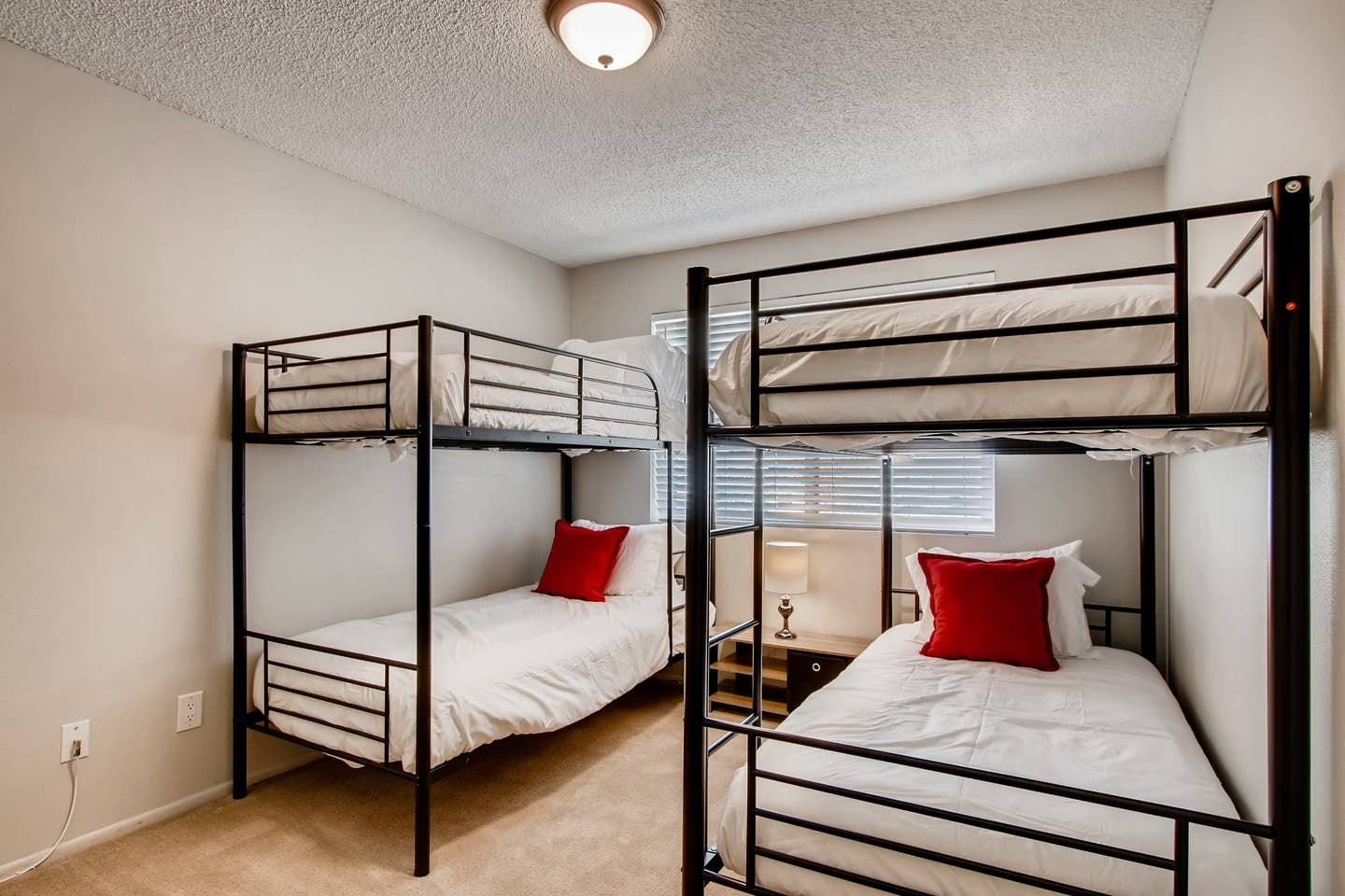 Two sets of bunks in bedroom number 4 - 1608 N Sunset Dr