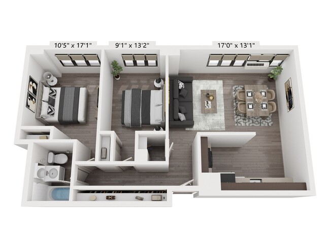 Floorplan - Archer Tower