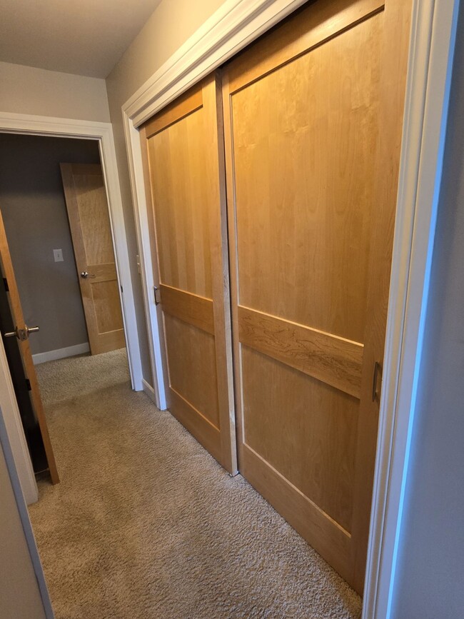 HUGE bedroom closet with Maple doors - 5040 Postlewaite Rd