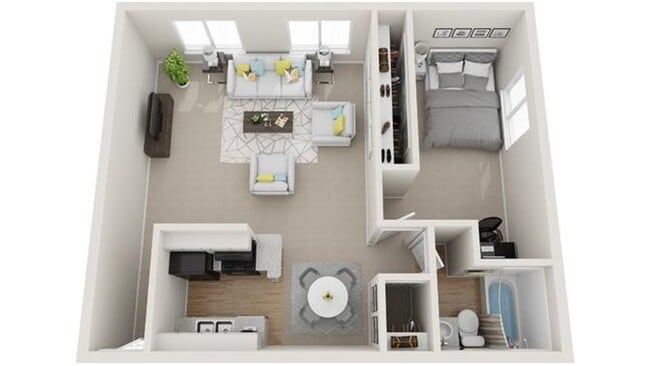 Floorplan - Dwell Apartment Homes
