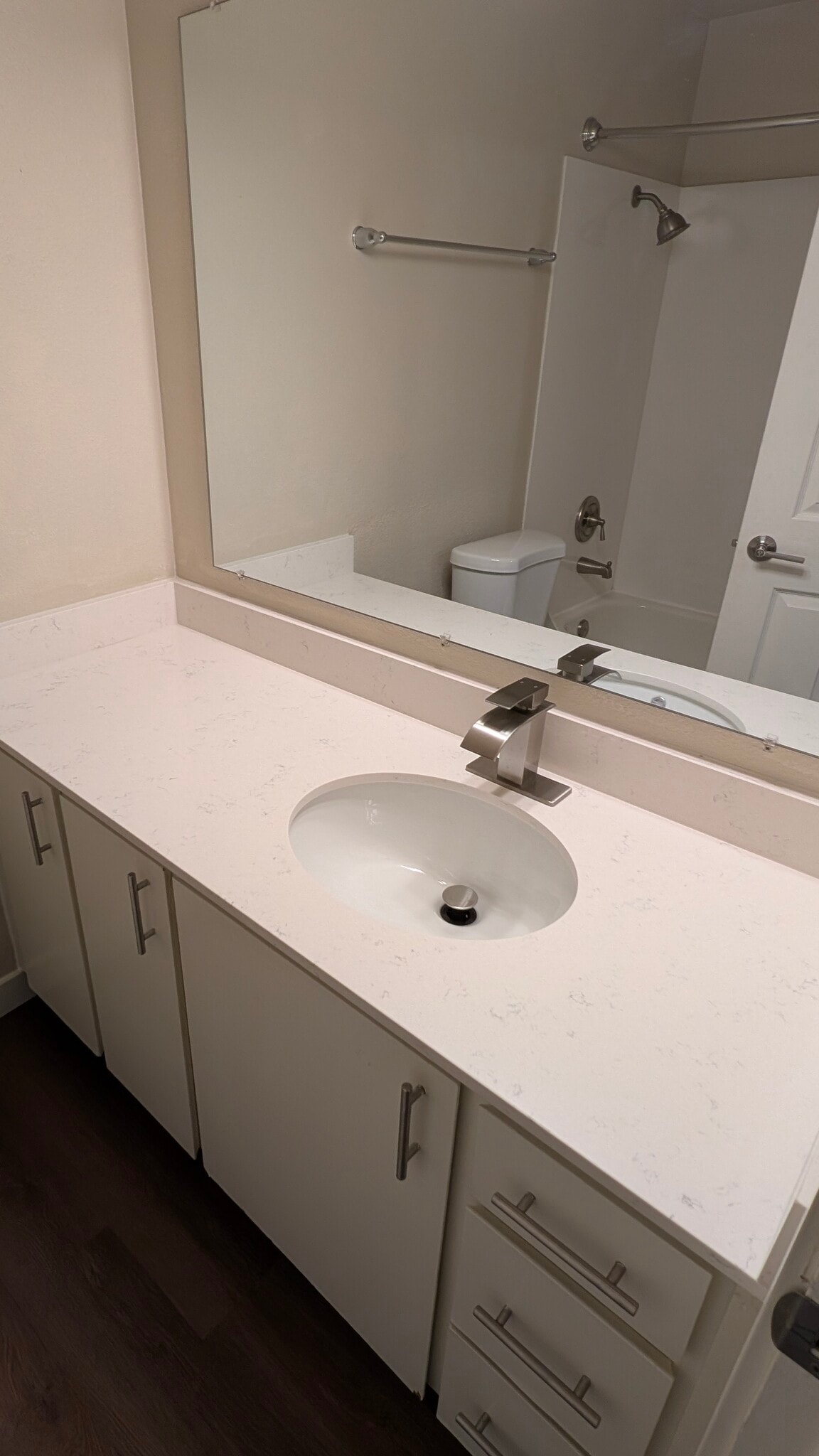 Quartz countertop & new faucet - 12817 4th Dr SE