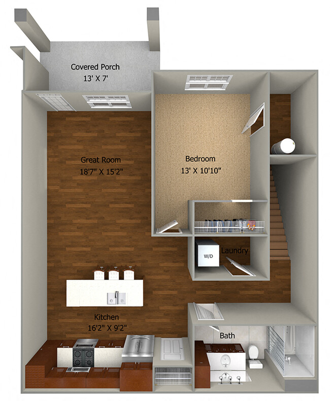 Floorplan - Cedar Place Apartments