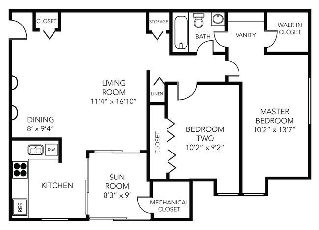 Floorplan - Roundtree