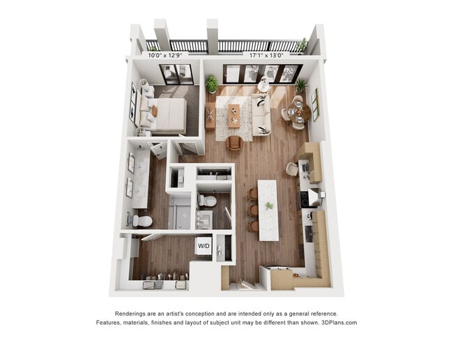 Floorplan - 2800 Taylor