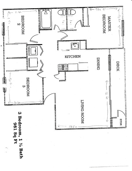 3BR/1.5BA - Villas at Bridge Creek