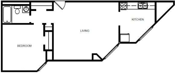 Floorplan - John Knox Towers - SENIOR COMMUNITY
