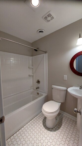 Full bathroom with tub - 611 Ambrose Dr