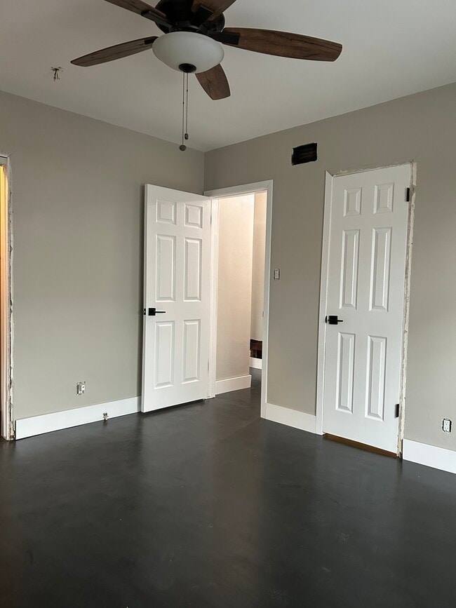 Newly refinished bedroom hardwood floors - 5303 W Slauson Ave