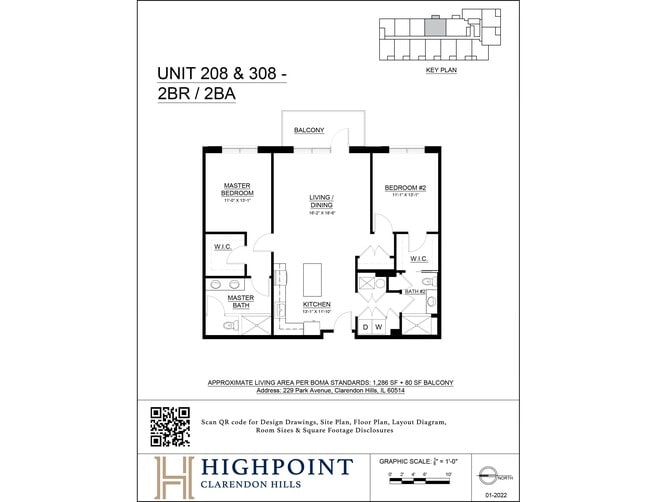 Floorplan - HIGHPOINT Clarendon Hills