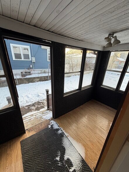 Private porch off the kitchen - 3714 Stevens Ave